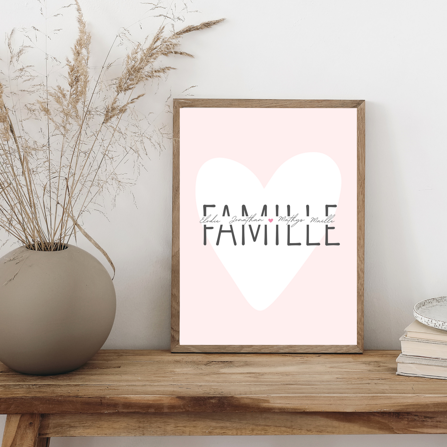 Affiche personnalisé - Famille