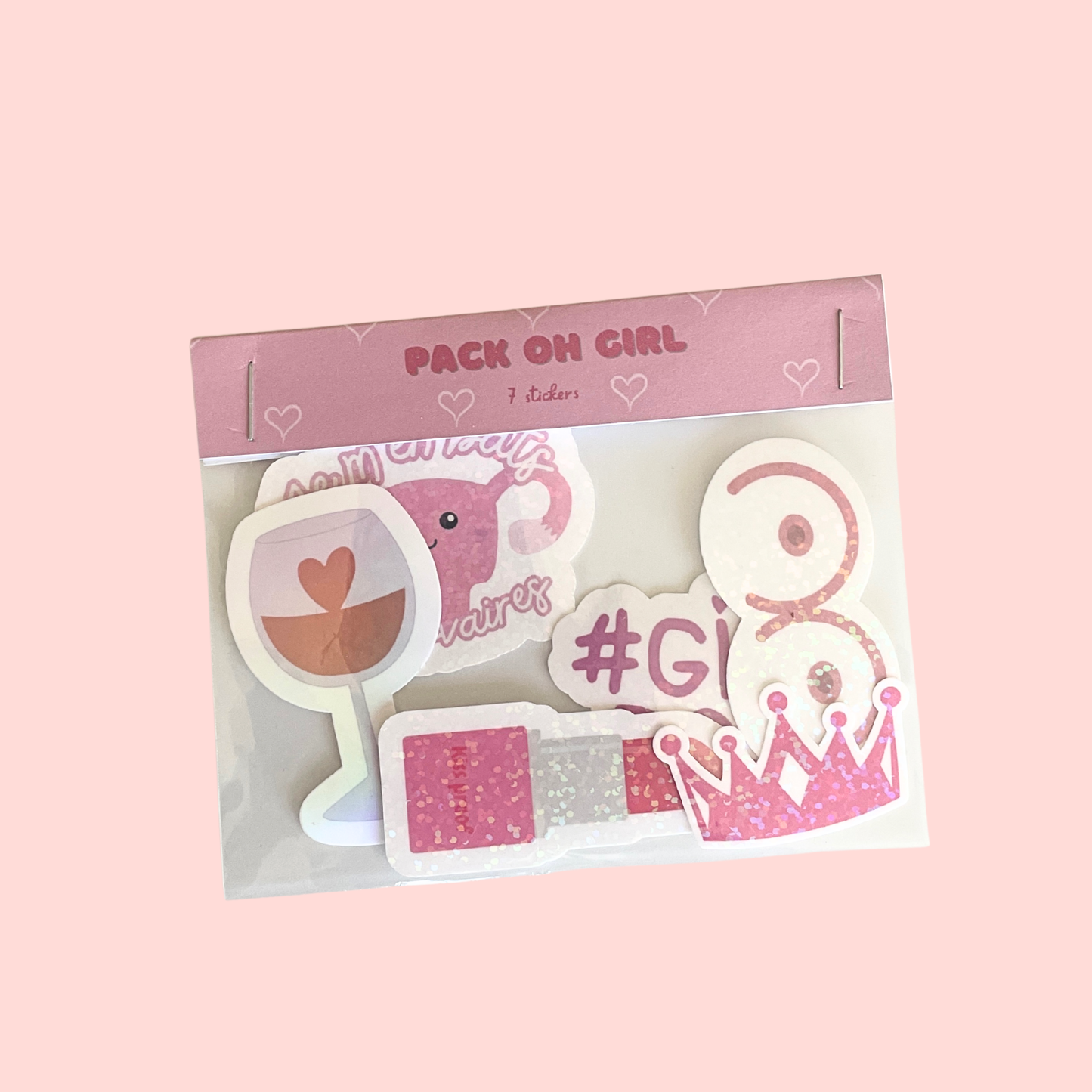 Pack stickers - Oh girl