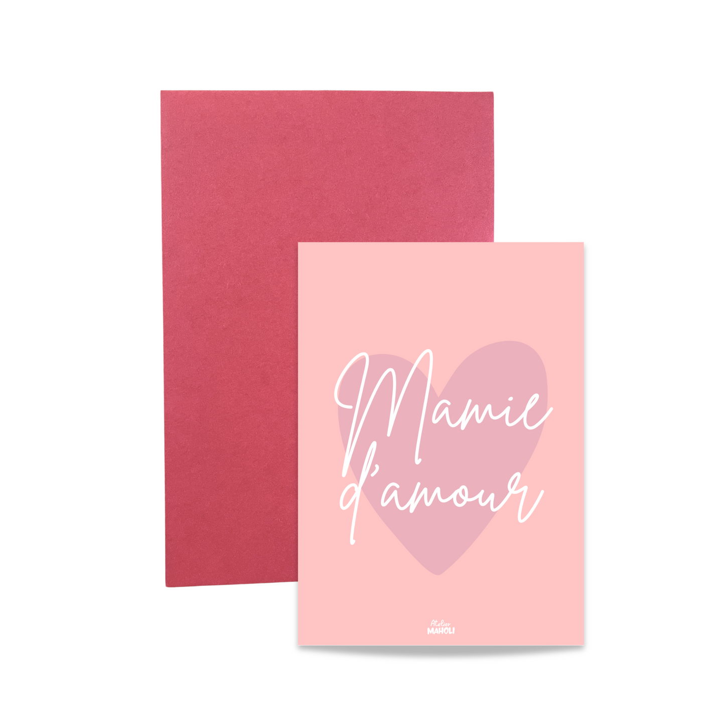 Carte "mamie d'amour"