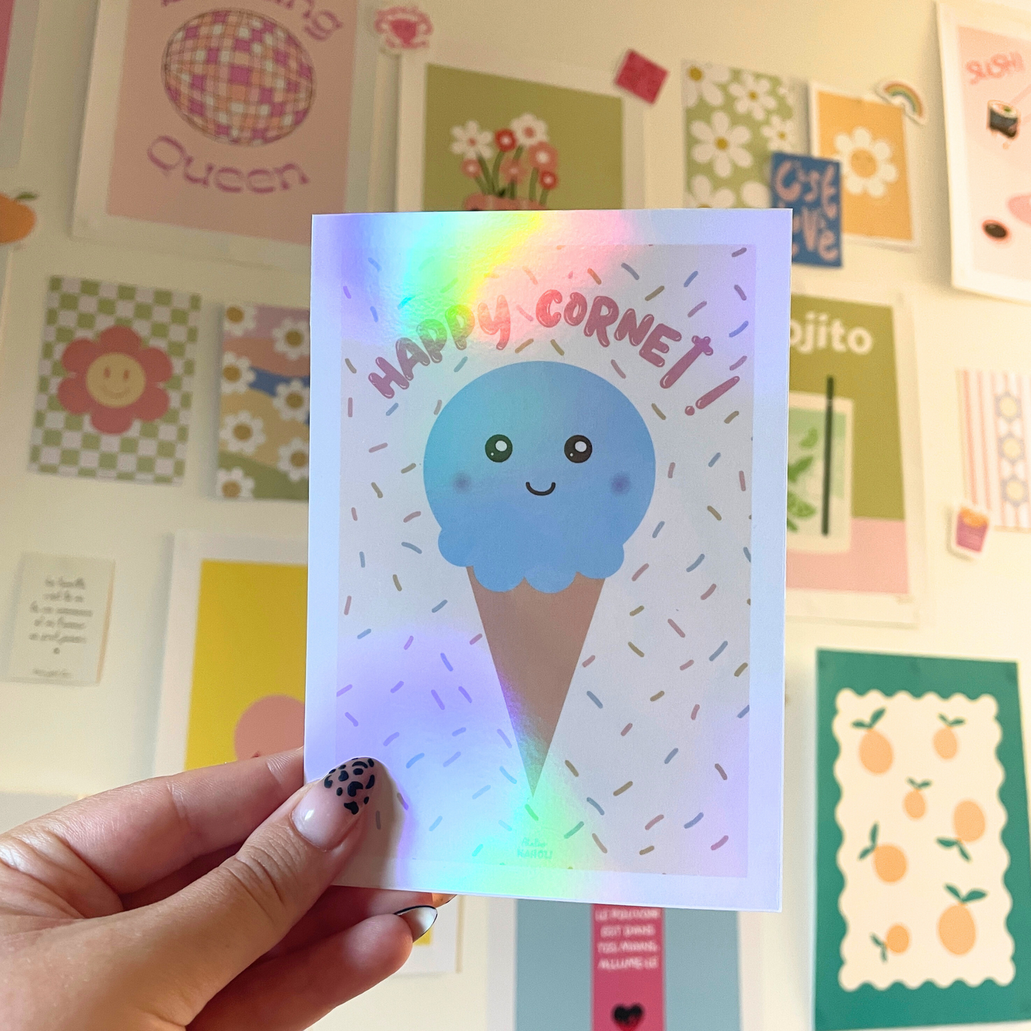 Carte "Happy cornet"