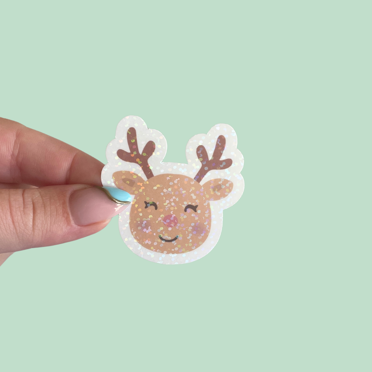 Sticker - Renne de noel