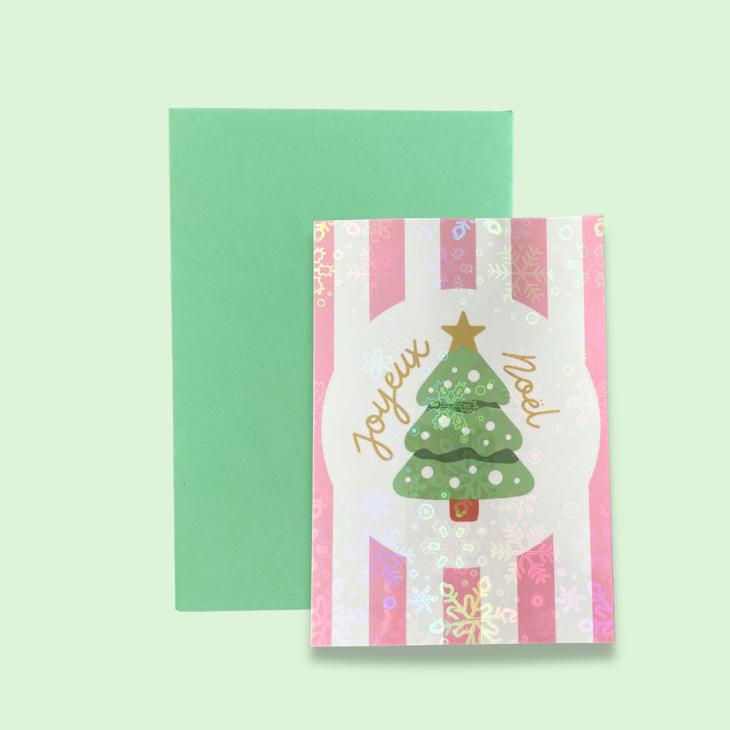 Carte Joyeux Noël – Sapin de Noël