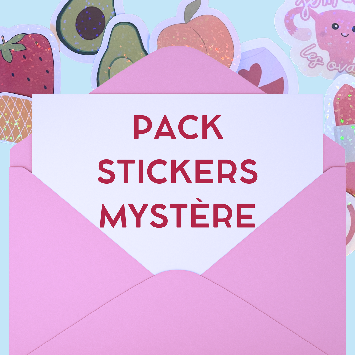 Pack stickers MYSTÈRE x5