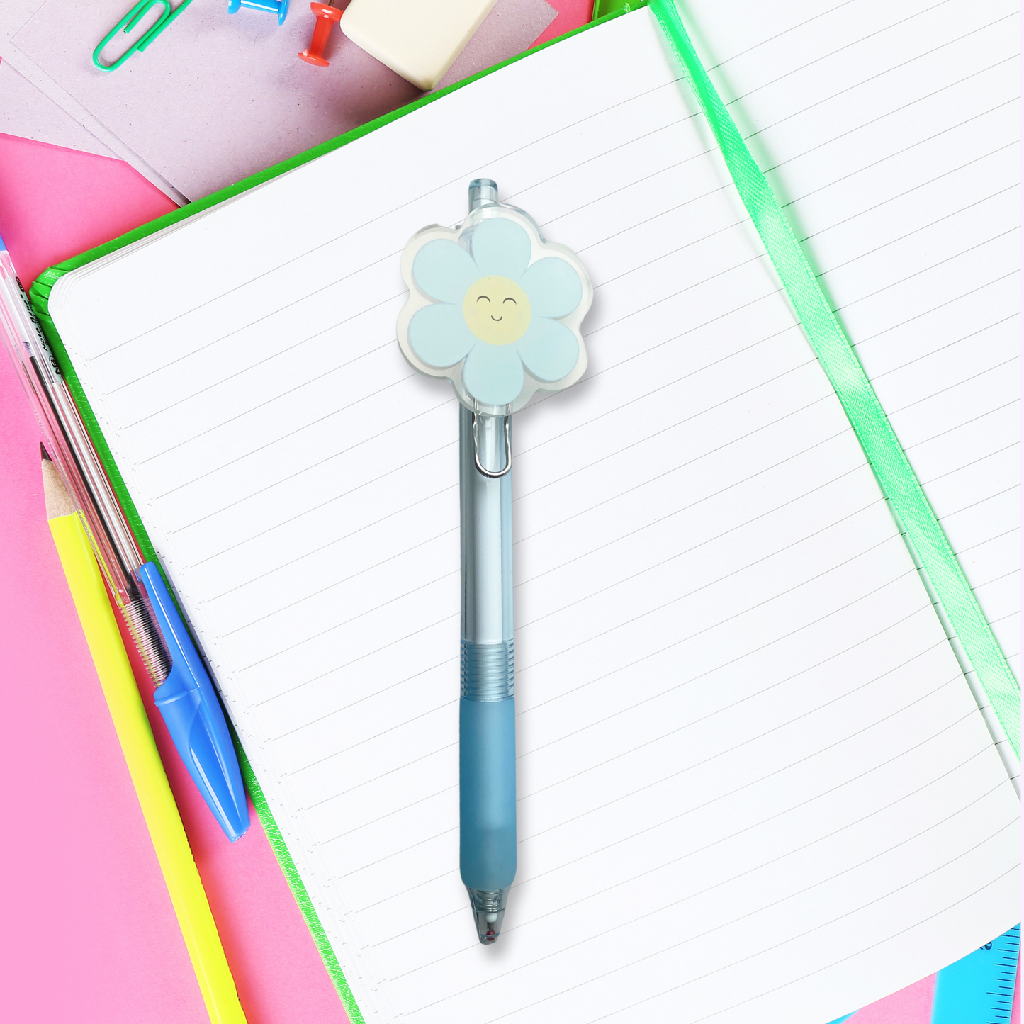 Stylo à bille - Marguerite Daisy