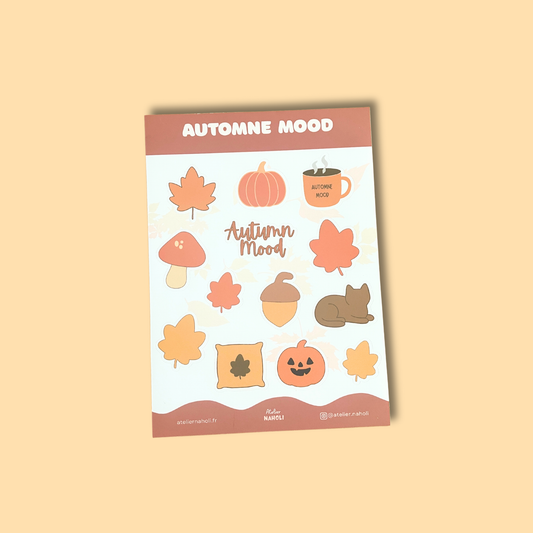 Planche de stickers - Automne mood - A6