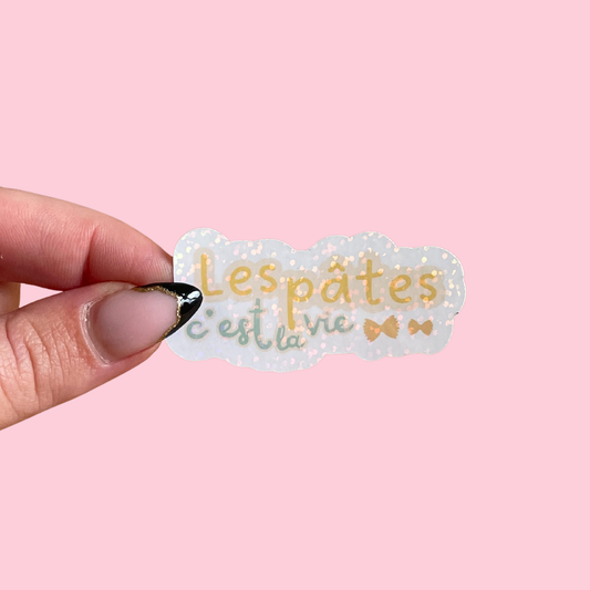 Sticker - Les pâtes c'est la vie