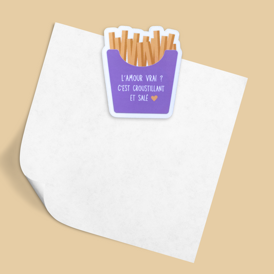 Magnet - Paquet de frites