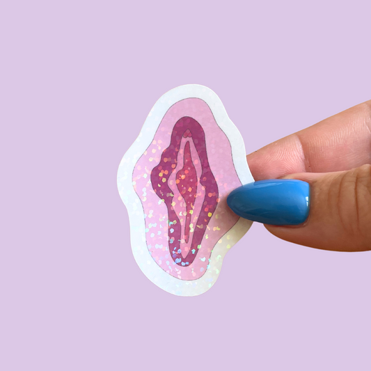 Sticker - vulva étoilé