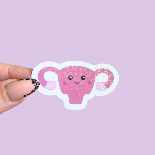 Sticker - uterus