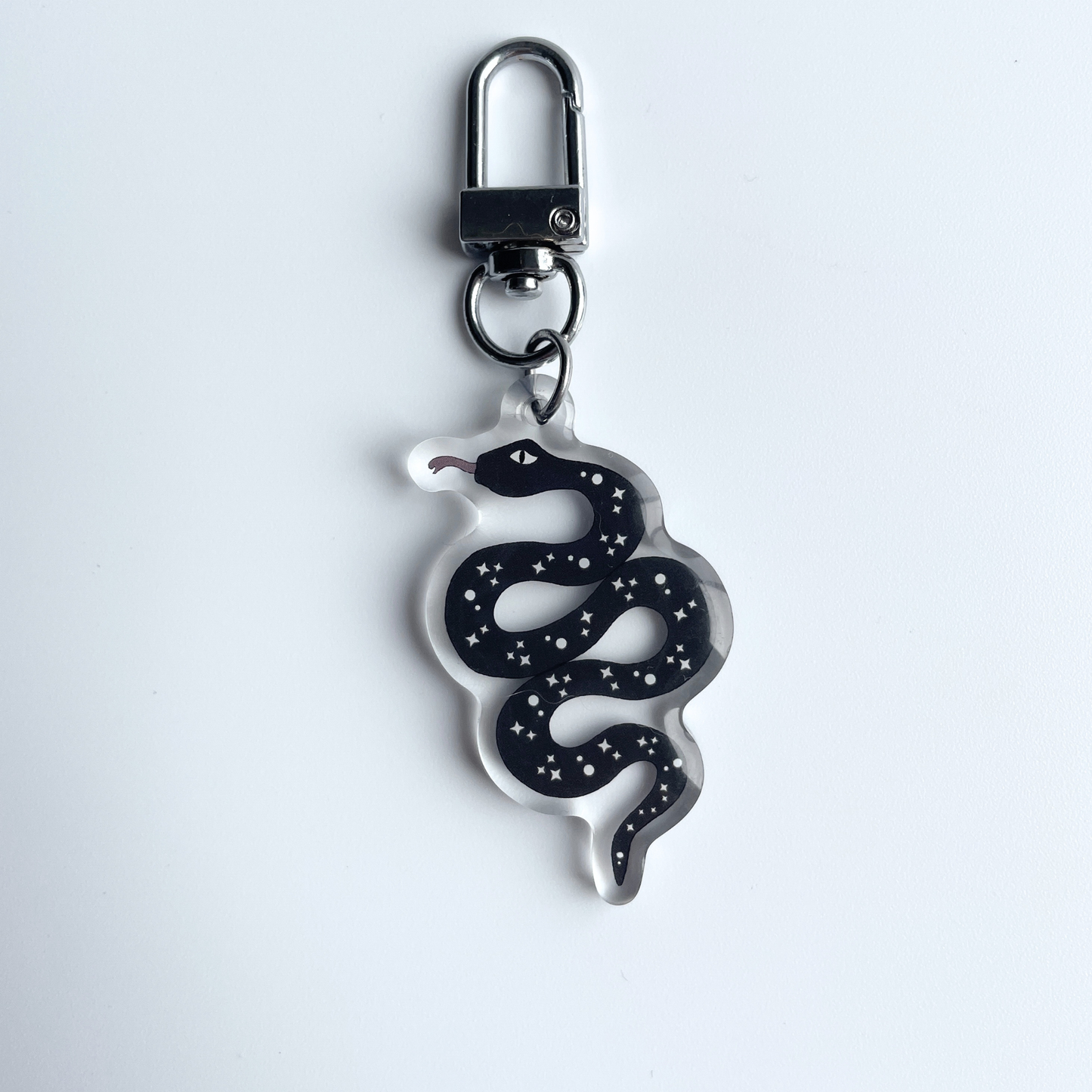 Porte-clé - Serpent noir