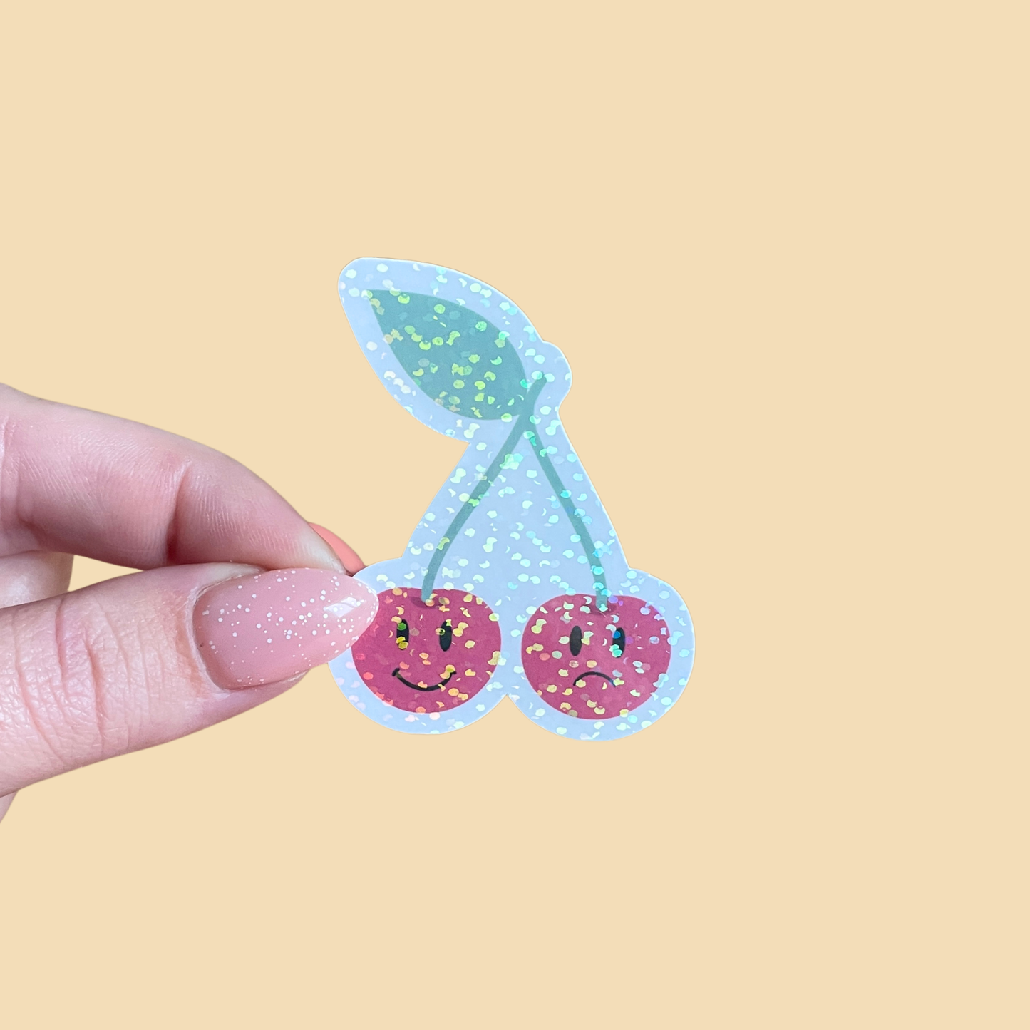 Sticker - cerise humeur