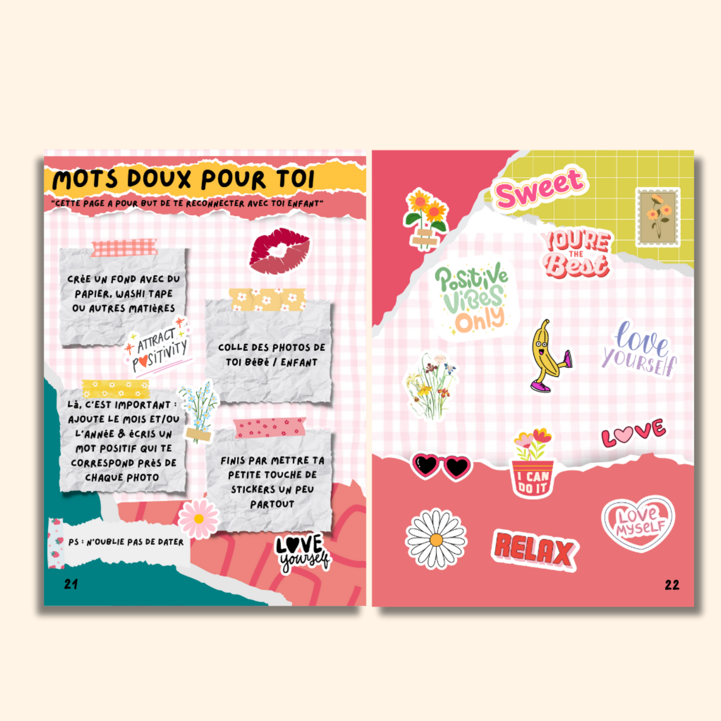 Livre JOURNALING - Mon Carnet DAME