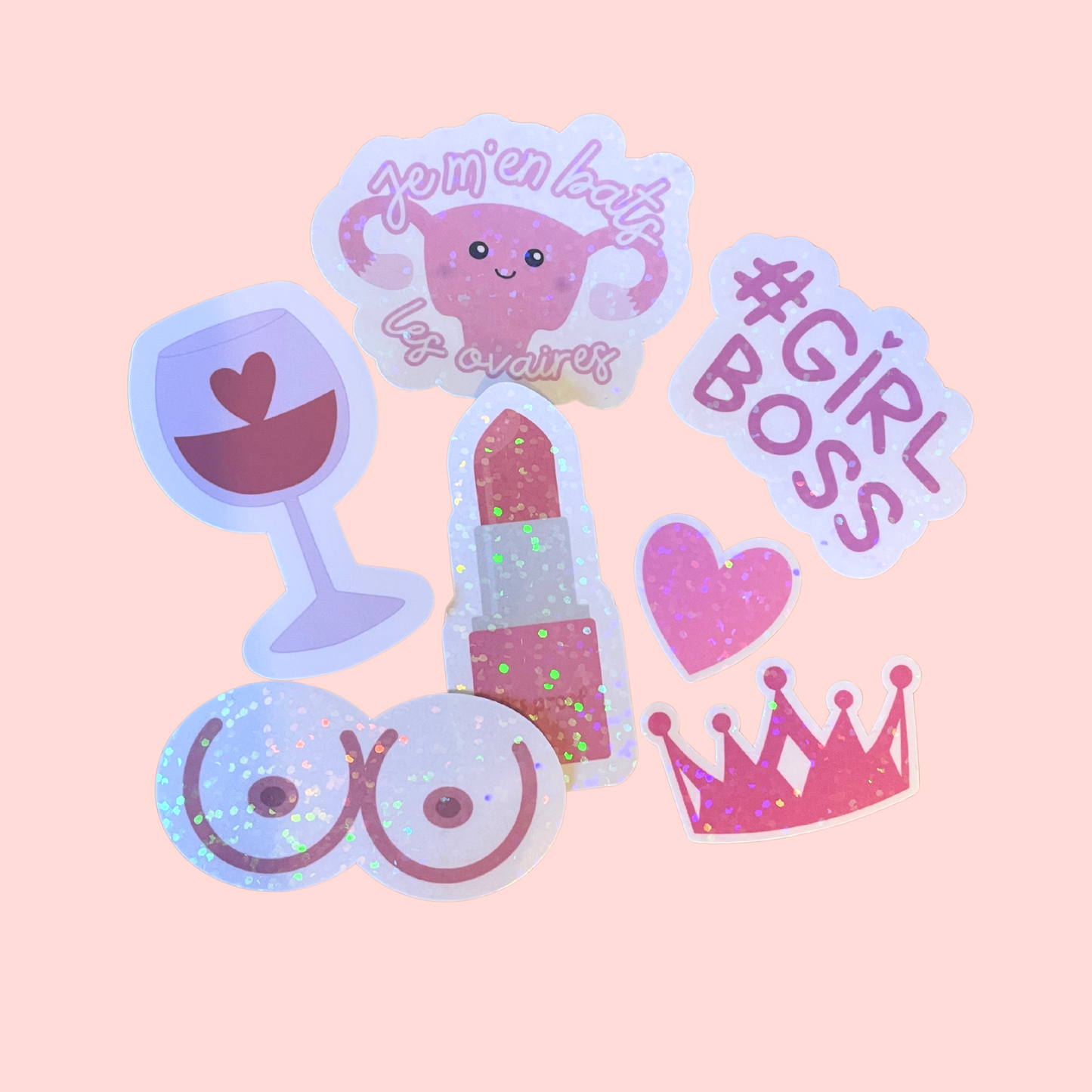 Pack stickers - Oh girl