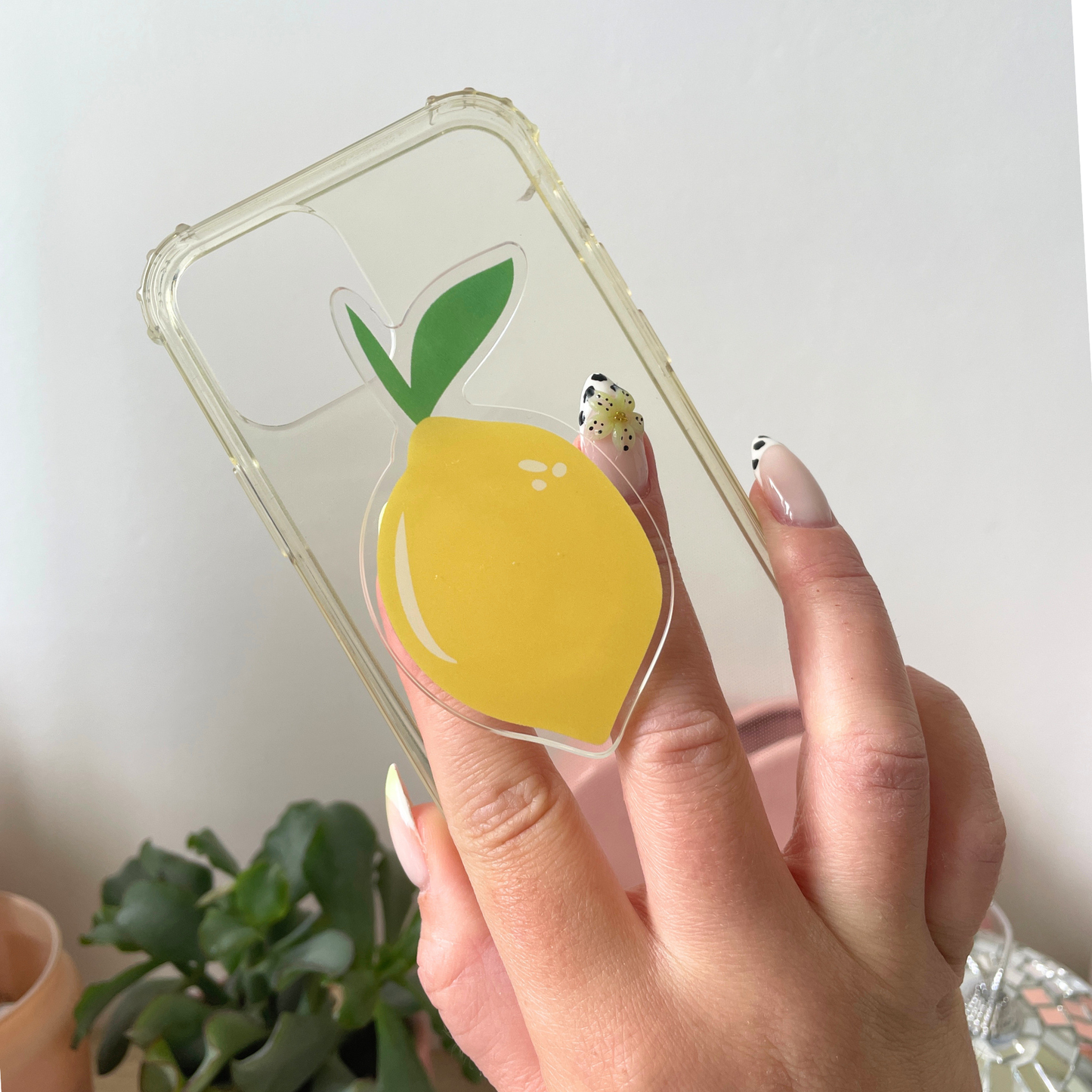 Phone grip - Citron