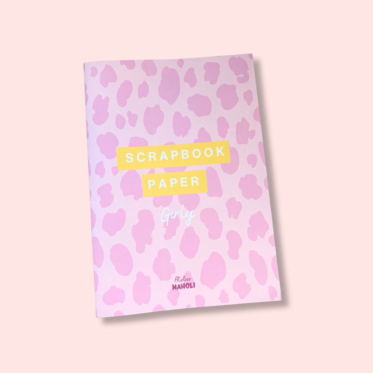 Livret papiers scrapbook - Girly - A5 - 16 motifs