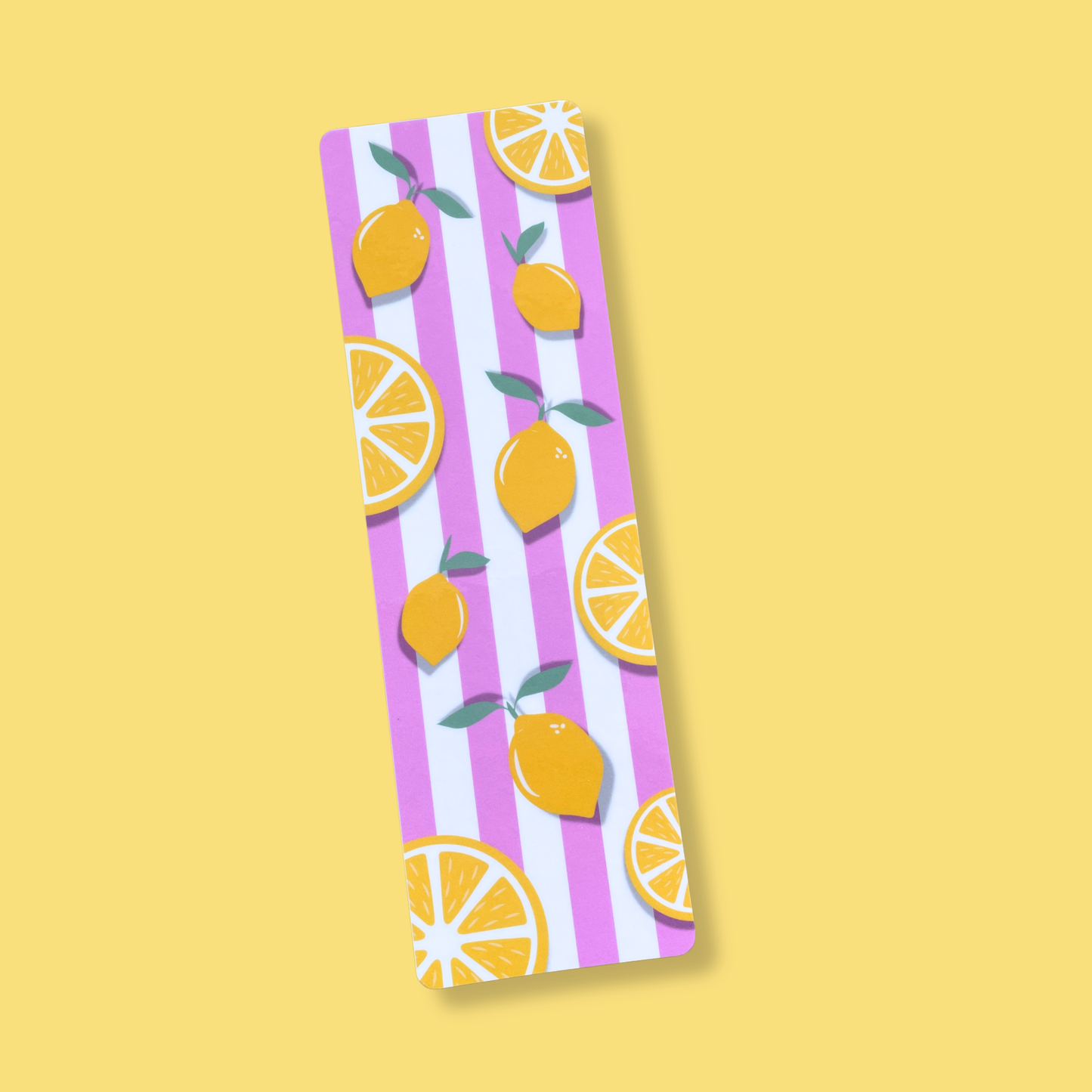 Marque-page - citrons