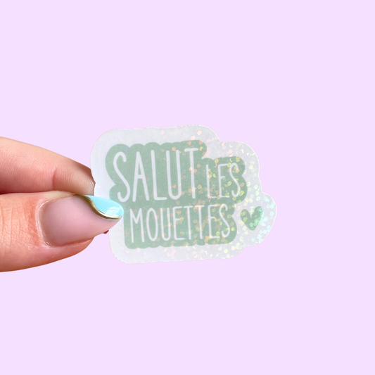 Sticker - salut les mouettes