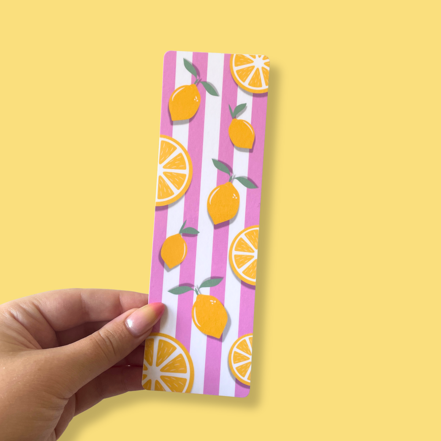 Marque-page - citrons