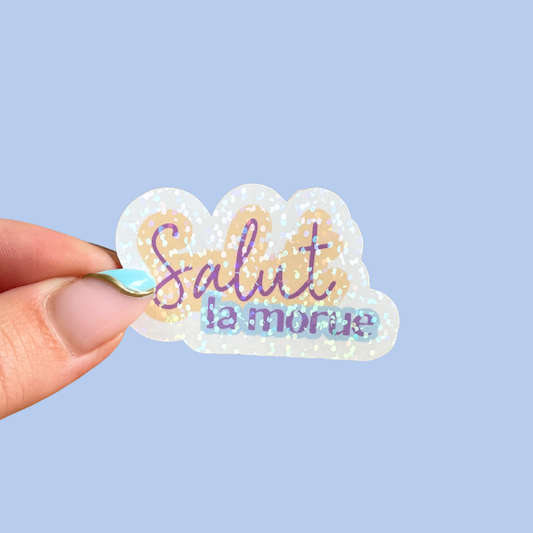 Sticker - salut la morue