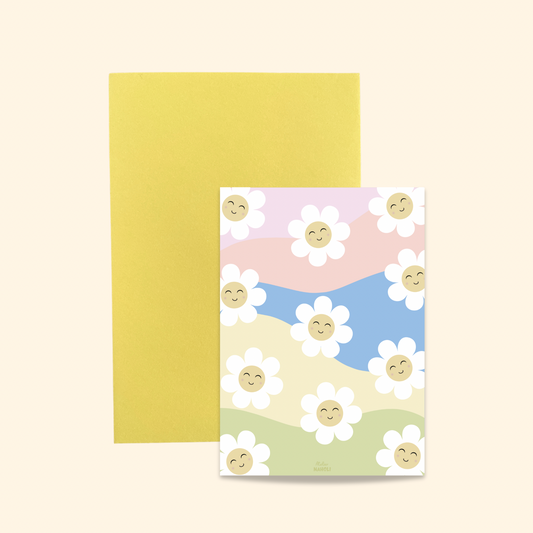Carte "Jardin de fleurs"