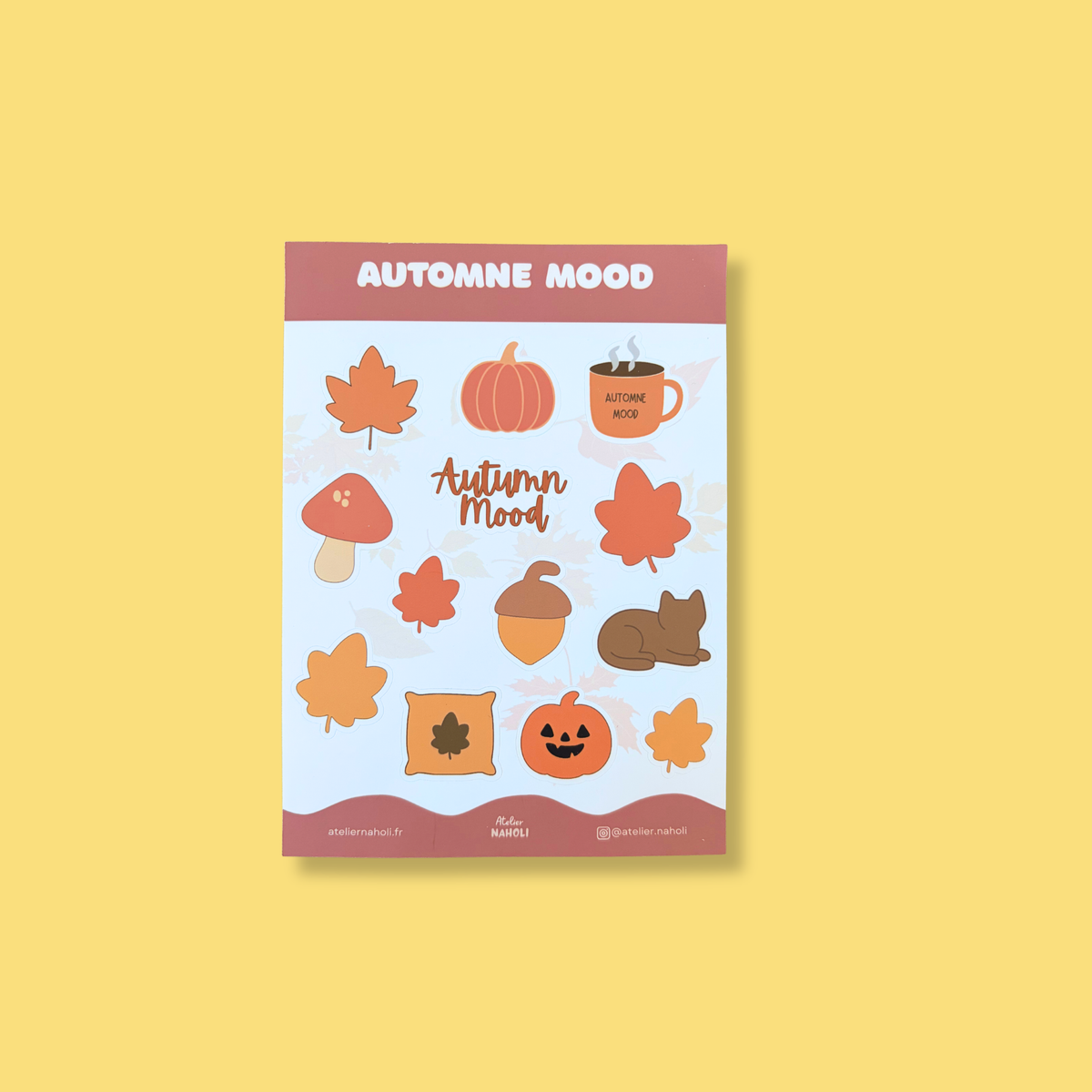 Planche de stickers - Automne mood - A6
